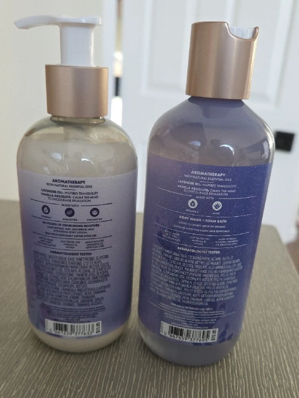 Sleep Lavender + Vanilla Body Wash & Lotion Set - Lavender